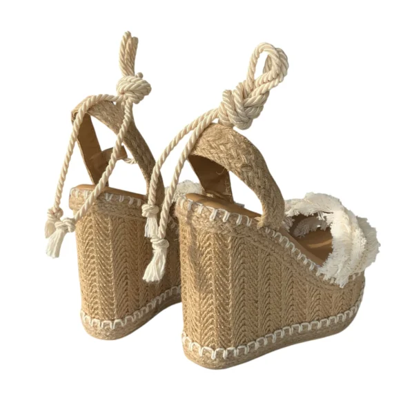 ALBA KAVËLINA White espadrilles