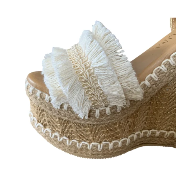 ALBA KAVËLINA White espadrilles