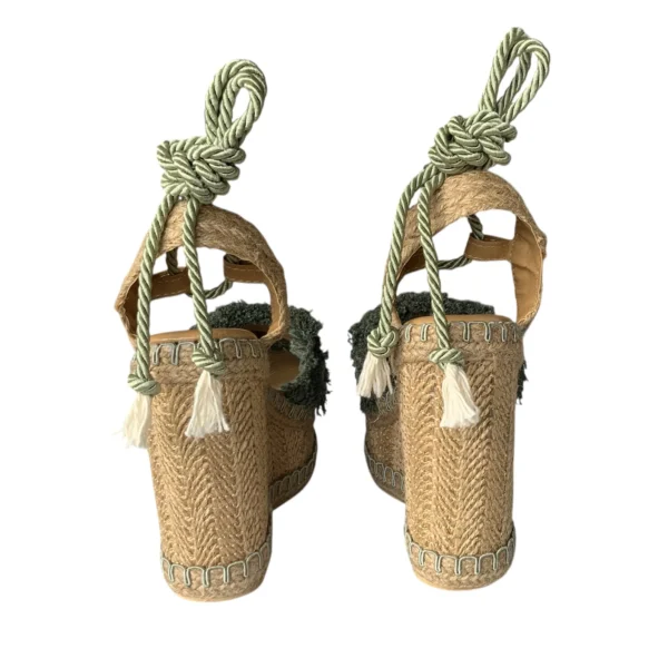 JADE KAVËLINA Green espadrilles