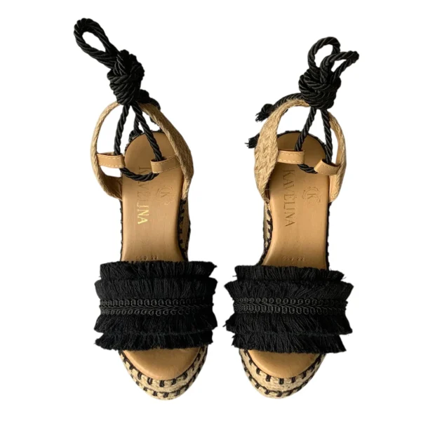 ONIX KAVËLINA Black espadrilles