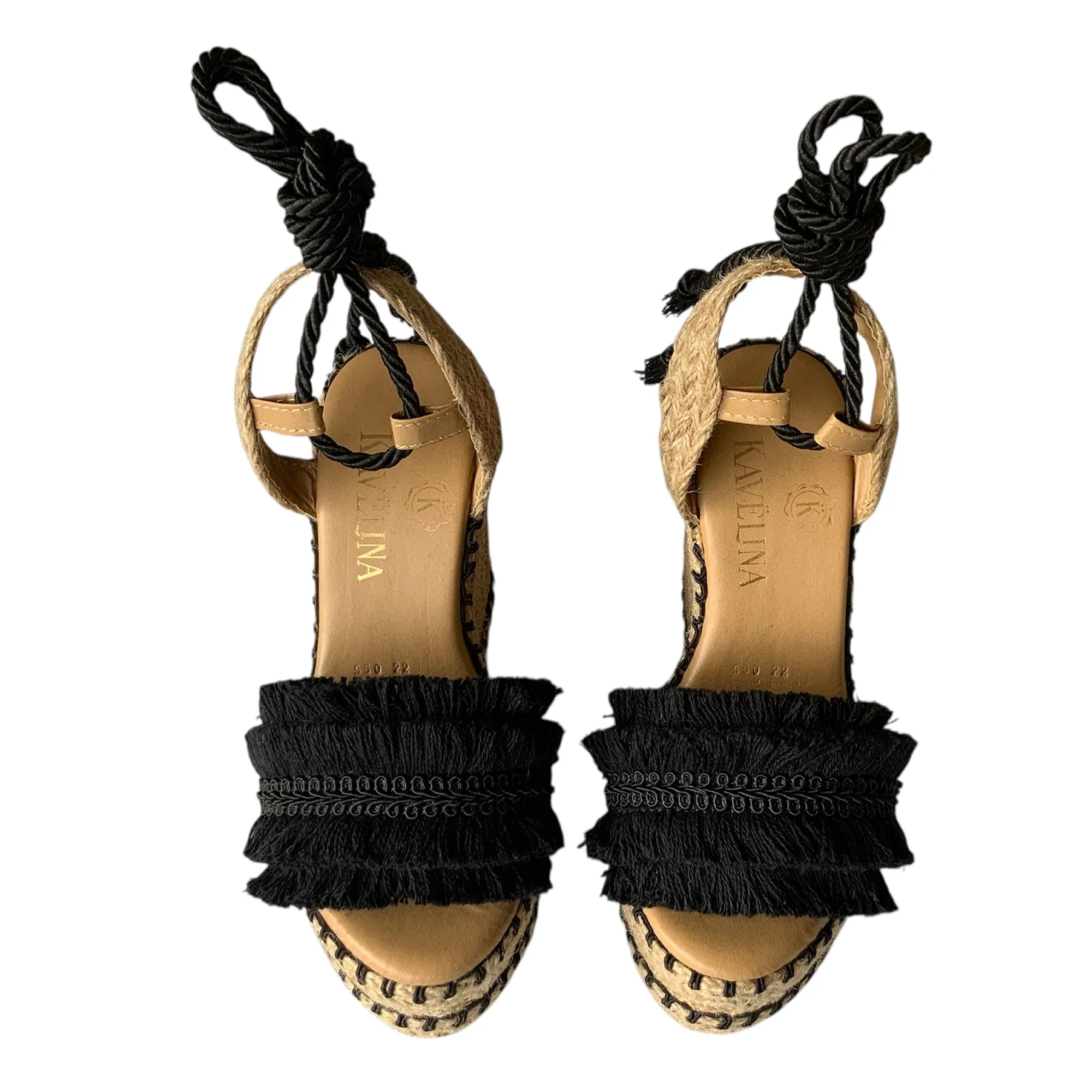ONIX KAVËLINA Black espadrilles