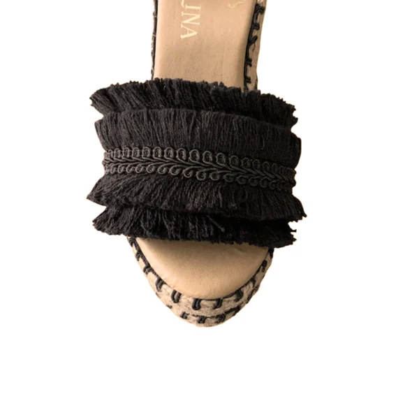 ONIX KAVËLINA Black espadrilles